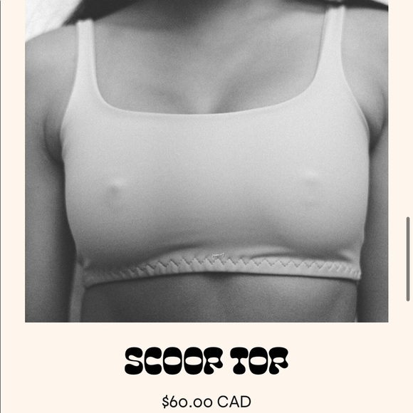 BAD MOON bathing suit in dusty blue - Picture 4 of 5